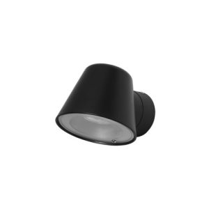 FORLIGHT WALL FIXTURE IP54 CONE GU10 8W BLACK