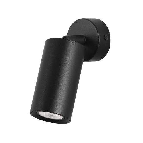 FORLIGHT SPOTLIGHT IP20 ERA GU10 8W BLACK 282LM