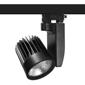 FORLIGHT SPOTLIGHT IP20 ONYX BIG LED 26.3W 3000K BLACK 3071LM