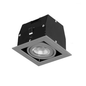 FORLIGHT DOWNLIGHT IP23 CARDAN SIMPLE GU10/G5.3 GREY