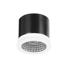 FORLIGHT DOWNLIGHT IP54 MIX LED 6 LED WARM-WHITE 3000K WHITE BLACK 494