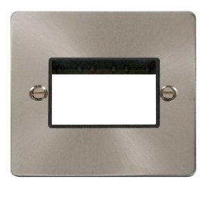 CLICK MINIGRID 3-GANG PLATES 1G PLATETRIPLE SW APERTURE
