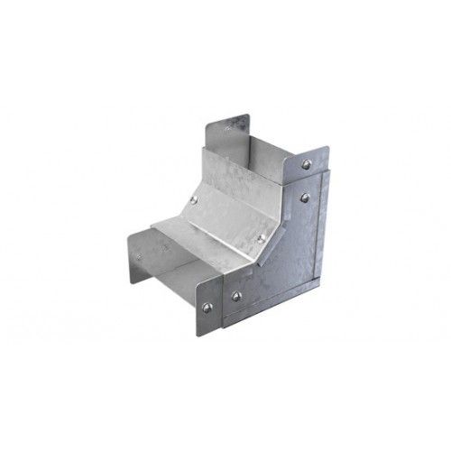 GALV 150MMX50MM TWIN COMPARTMENT 90-DEG INTERNAL BEND