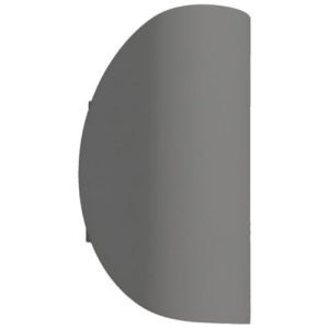 GAP IP54 240V 2X3W LED WARMWHITE 3000K UP | DOWN GRAPHITE GREY WALL LIGHT