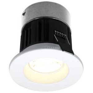 GAP DLX10 IP65 10W DIE-CAST ALUMINIUM INTEGRATED FIRE-RATED WARMWHITE 3000K LED DOWNLIGHT