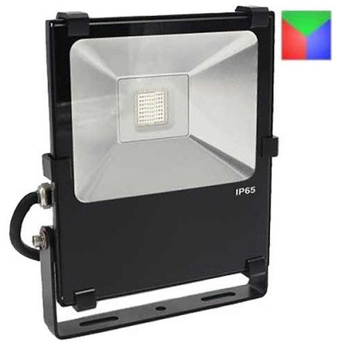 GAP IP65 30W RGB COLOUR CHANGING BLACK DIE-CAST ALUMINIUM FLOODLIGHT