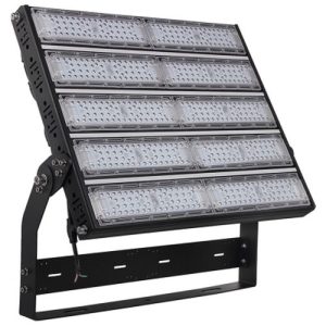 GAP IP65 250W BLACK DIE-CAST ALUMINIUM 6000K LED 10 MODULE FLOODLIGHT