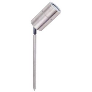 GAP IP65 240V STAINLESS STEEL GU10 ADJUSTABLE SPIKELIGHT