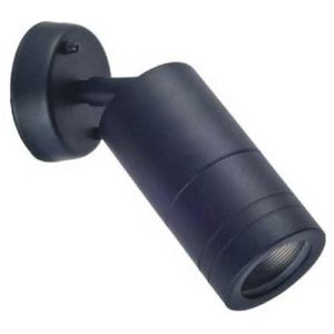 GAP IP44 240V BLACK STAINLESS STEEL GU10 ADJUSTABLE SPOTLIGHT