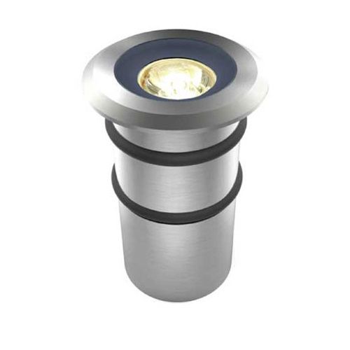 GAP IP68 316 STAINLESS STEEL 1W CREE 23MM WARMWHITE 3000K LED MINI RECESSED SQUARE GROUND LIGHT
