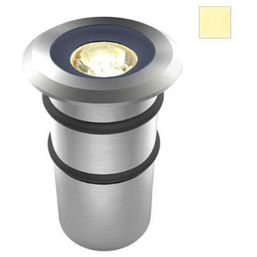 GAP IP68 316 STAINLESS STEEL 1W CREE 23MM WARMWHITE 3000K LED MINI RECESSED GROUND LIGHT