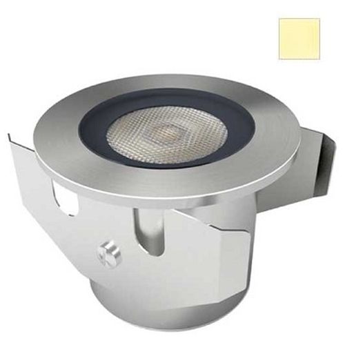 GAP IP68 316 STAINLESS STEEL 1W CREE 60MM WARMWHITE 3000K LED RECESSED GROUND LIGHT
