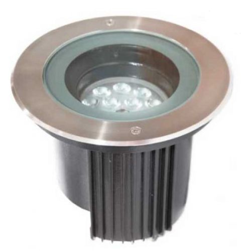 GAP IP67 12W 220MM ADJUSTIBLE ANGLE WHITE 6000K LED RECESSED TILTABLE GROUND LIGHT