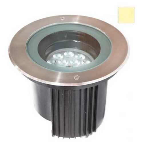 GAP IP67 12W 220MM ADJUSTIBLE ANGLE WARMWHITE 3000K LED RECESSED TILTABLE GROUND LIGHT