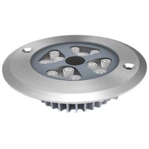 GAP IP67 12W CREE RGB COLOUR CHANGING LED RECESSED GROUND LIGHT WITH 316 MARINE GRADE BEZEL