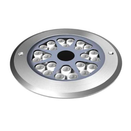 GAP IP67 18W CREE WHITE 6000K LED RECESSED GROUND LIGHT WITH 316 MARINE GRADE BEZEL