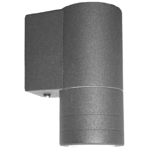 GAP IP44 240V GRAPHITE GREY STAINLESS STEEL GU10 WALL LIGHT