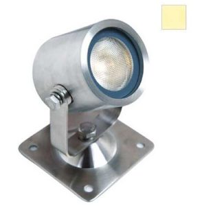 GAP IP68 316 STAINLESS STEEL 1W CREE WARMWHITE 3000K LED SURFACE PROJECTOR