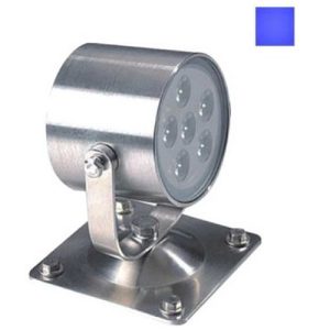 GAP IP68 316 STAINLESS STEEL 6W CREE BLUE LED SURFACE PROJECTOR