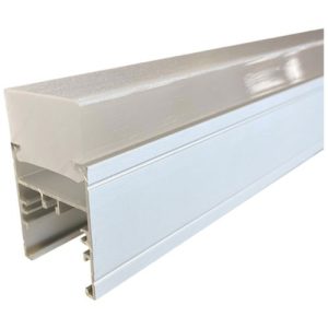 GAP SUSPENDABLE OR RECESS ALUMINIUM CHANNEL WITH FROSTED ACRYLIC DIFFUSER (1M LENGTH)