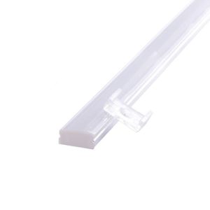 GAP ALUMINIUM 7MM CHANNEL FOR LINEAR FLEX WITH PC DIFFUSER (1M LENGTH)