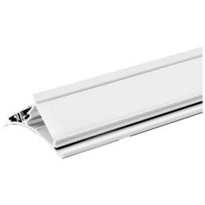 GAP ALUMINIUM POWDER COATED WHITE COVING FOR WALL AND CEILING APPLICATIONS (2M LENGTH)