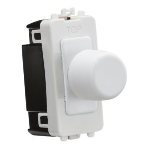 KNIGHTSBRIDGE GRID LED DIMMER WHITE
