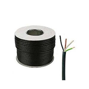 1.5MM 3184Y ROUND 4C BLACK 50MTS (QRC11)