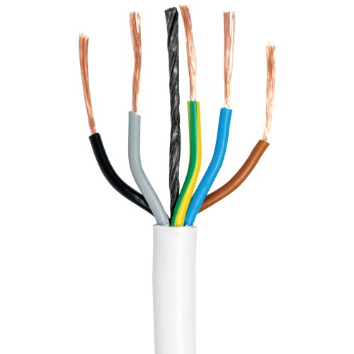 0.75MM 3095Y 5C H/R CABLE (PER 50)