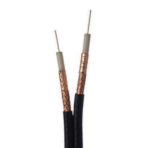 WEBRO WF65 TWIN SAT.CABLE 250M BLACK