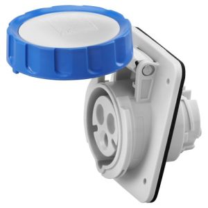 GEWISS GW62238H 32A 240V 2P+E IP67 PANEL SOCKET