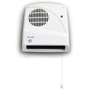 GLEN DIMPLEX 2KW DOWNFLOW HEATER WITH 30MIN RUNBACK TIMER (2YR WARRANTY)