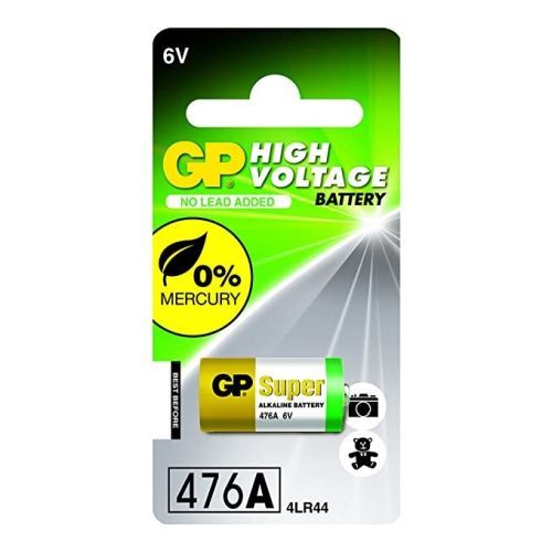 GP 4LR44 6.0V ALKA BATT 28L 476A A544 L1325--10PK