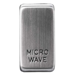 BG NEXUS GRID ROCKER M/WAVE BRUSHED STEEL