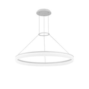 GROK PENDANT CIRC ROUND Ø800 LED 31W 2086LM 3000K 1-10V WHITE