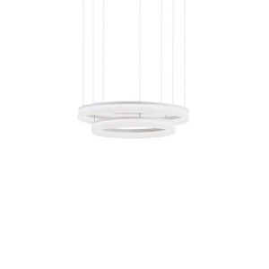 GROK PENDANT CIRC Ø600 + Ø800 LED 53W 3799LM 3000K WHITE
