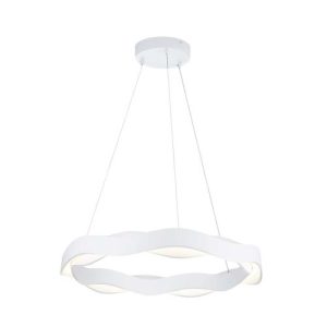 GROK PENDANT HELLO Ø600 LED 24.3W 1341LM 2700K PHASE CUT WHITE