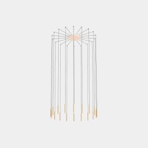 GROK PENDANT CANDLE 18 BODIES LED 56.7W 3038LM 2700K 0-10V WHITE