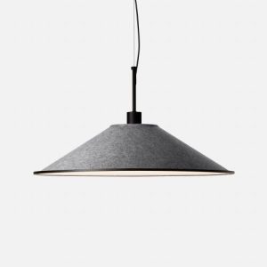 GROK PENDANT SHOEMAKER Ø669MM LED 25.2W 1358LM 2700K 0/1...10V BLACK GREY