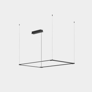 GROK PENDANT TUBS MODULAR LED 75.5W 2811LM 3000K DALI BLACK