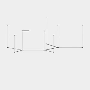 GROK PENDANT TUBS MODULAR LED 157.5W 5904LM 3000K DALI BLACK