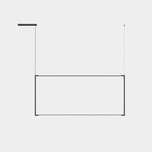 GROK PENDANT TUBS MODULAR LED 107.2W 3936LM 3000K BLACK