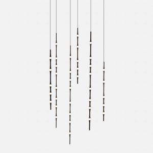 GROK PENDANT DEW LED 17.5W 1383LM 2700K 0-10V BLACK