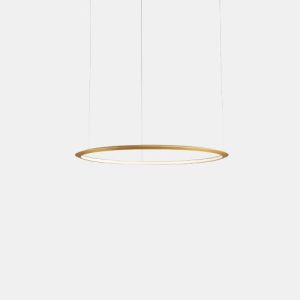 GROK PENDANT CIRCULAR INWARD Ø600 RECESSED LED 31.7W 1475LM 3000K DALI GOLD