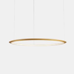 GROK PENDANT CIRCULAR INWARD Ø3000 RECESSED LED 177W 5335LM 2700K DALI GOLD