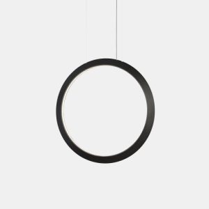 GROK PENDANT CIRCULAR VERTICAL INWARD Ø1200 SURFACE LED 63.5W 2106LM 2700K DALI BLACK