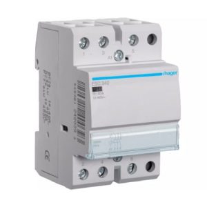 HAGER 40A 3-NO 240V CONTACTOR 3-MOD