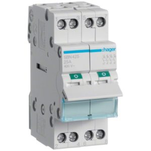HAGER 25A 4-POLE SWITCH DISCONNECTOR