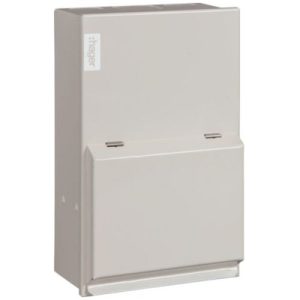 HAGER 2-WAY GARAGE BOARD (40A 30mA RCD + 1X6A 1X32A