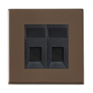 HAMILTON G2 SCREWLESS RICHMOND BRONZE CAT 6 PLATE